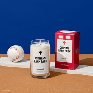 Phillies homesick candle